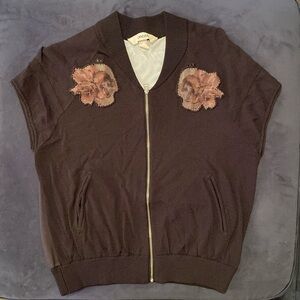 Dazzle zip up top